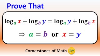 Another Logarithm Problem