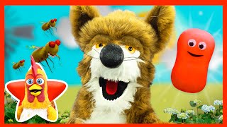 🐺THE WOLF WONT&#39; TAKE A BATH 👨🏻‍🌾 THE PUPPETS OF THE FARM | Children Kingdom