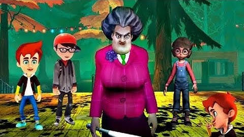 Scary Teacher Multiplayer Adventure play time-Android level 14 Game|#SITARAGAMING OFFICIAL🔥#viral