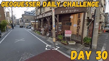GeoGuessr daily challenge. 18/09/21