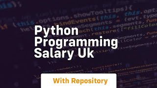 python programming salary uk