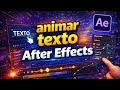 Cómo animar texto en After Effects — de principiante a profesional (2026)
