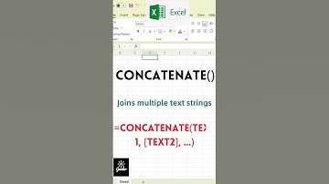 Excel CONCATENATE #execl #excelfunctionsguide #exceltips #exceltutorial #exceltricks #excelformula