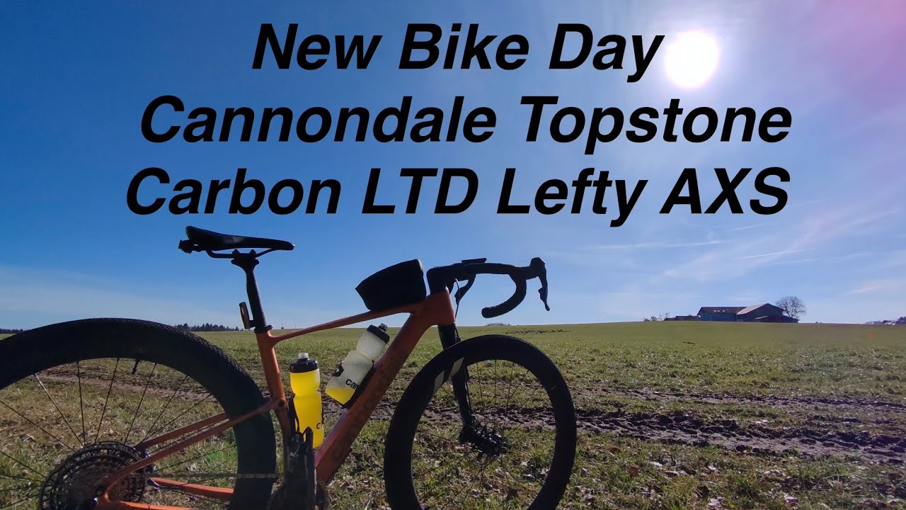 New Bike Day - Cannondale Topstone Carbon LTD Lefty AXS