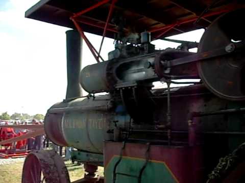 Dyno testing Aultman Taylor 25-75 steam tractor