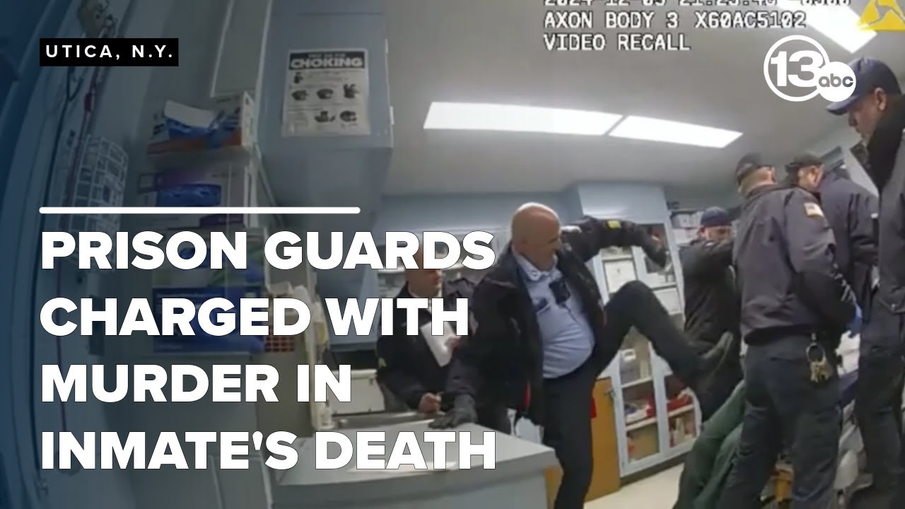 Six prison guards charged with murder for death of Robert Brooks - YouTube
