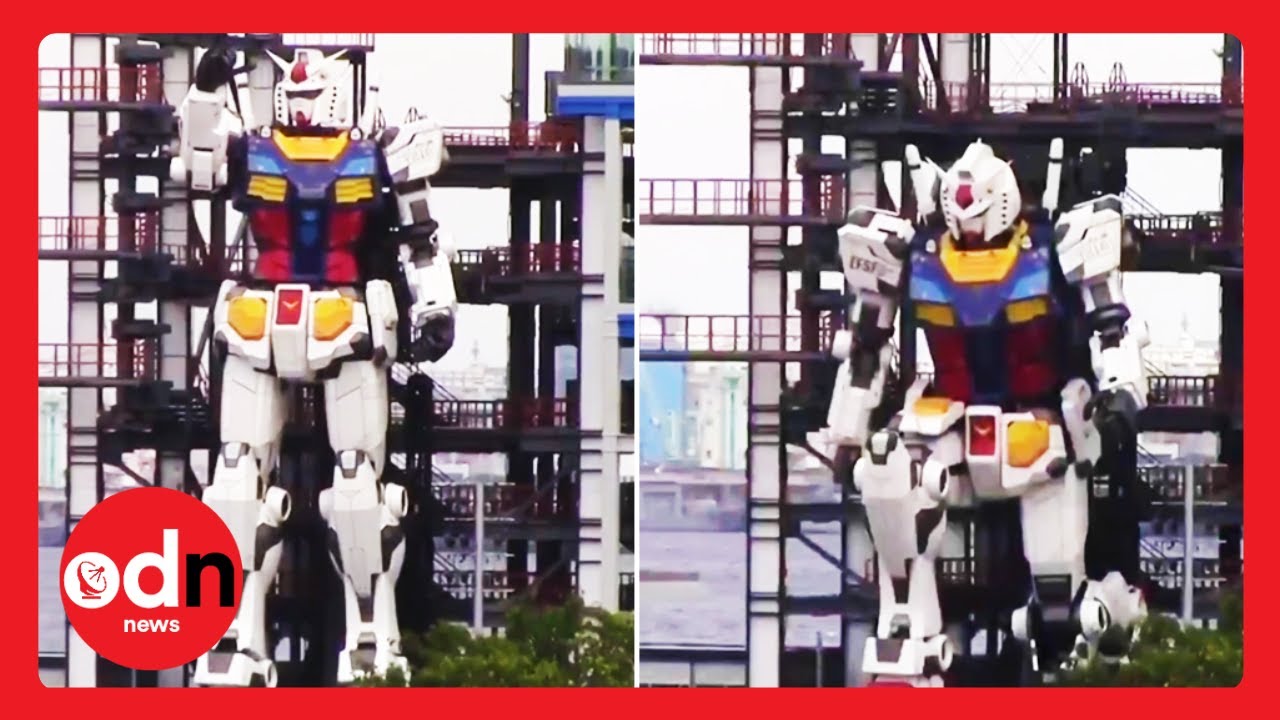 Giant robot comes to life in Japan