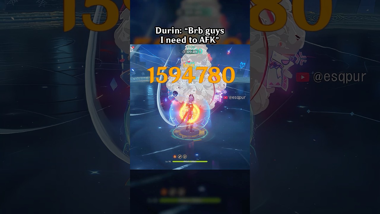 DURIN: “BRB GUYS I NEED TO AFK”