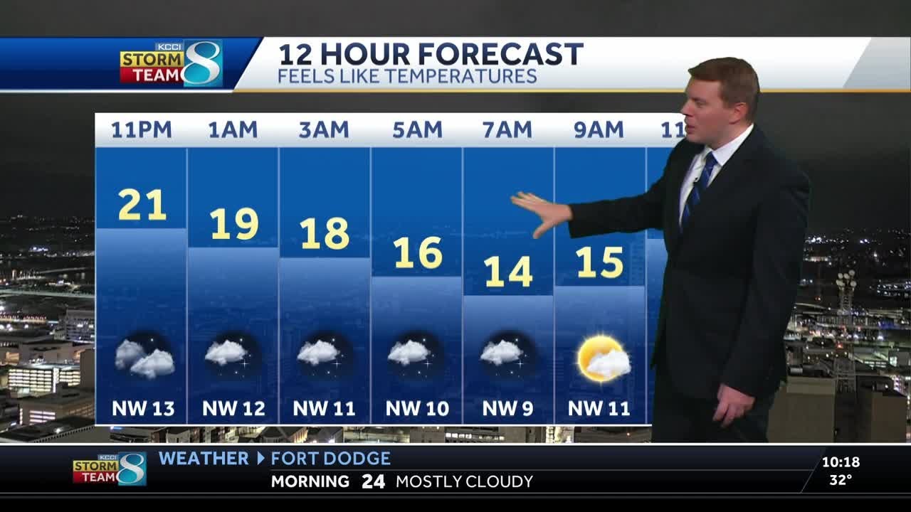 Iowa weather: Cold blast on the way with light snow chances - YouTube