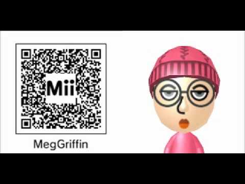 Nintendo 3ds Mii Qr Codes Family Guy Pack Youtube