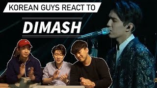 Korean Guys React to DIMASH!!