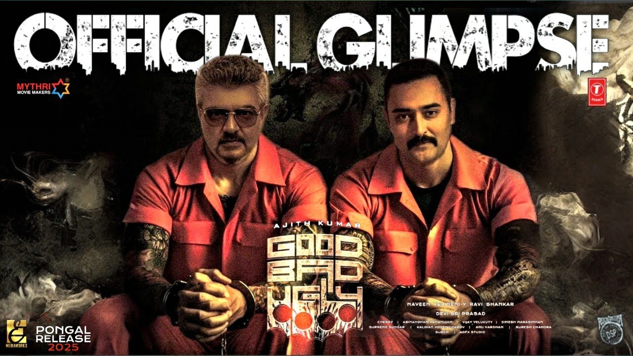 Good Bad Ugly - Official Glimpse | Ajith Kumar | Prasanna | Arjun Das ...