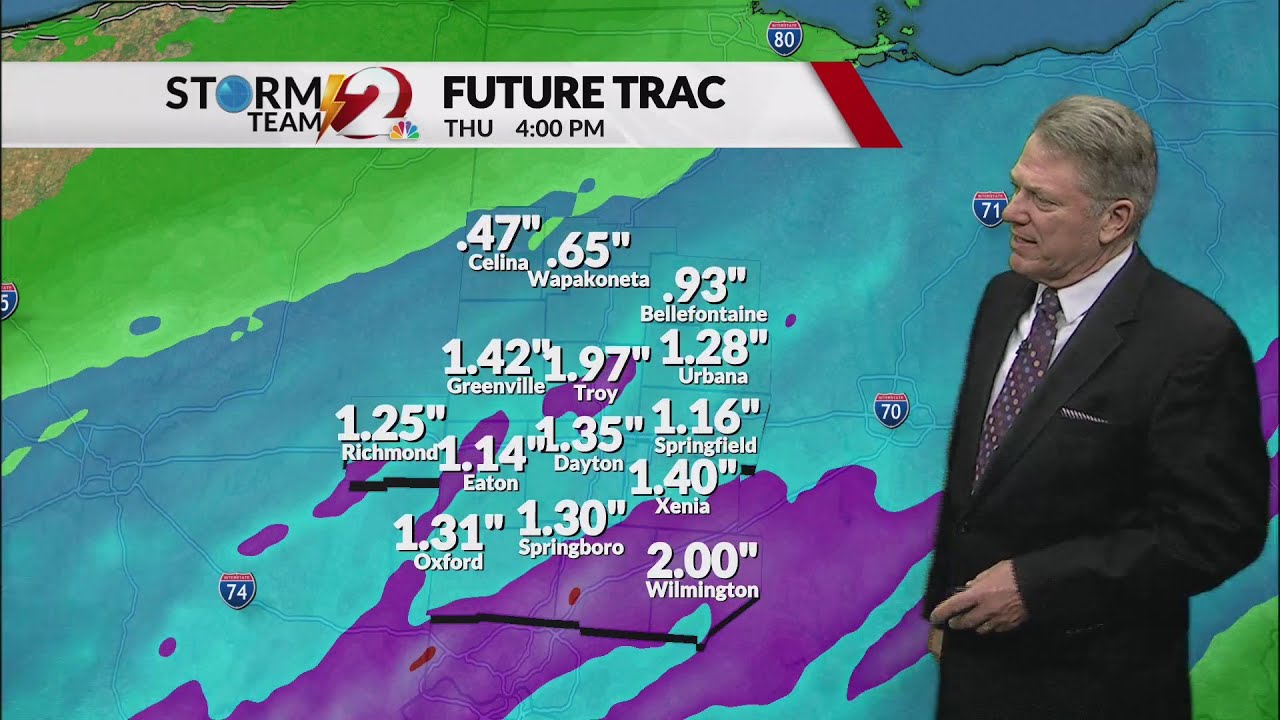 Heavy Rain is on the Way for Thursday - YouTube