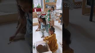 We’re not fans of circle time... #preschool #circletime #prek #daycare #earlychildhoodeducation