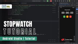 Cara Membuat Aplikasi Stopwatch Sederhana di Android Studio | Tutorial Step by Step🚀