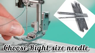 How to Choose the Right Sewing Machine Needle, Sewing Tips, Tutorials,  Projects and Events