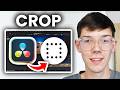 How To Crop In Davinci Resolve 20 - Step By Step