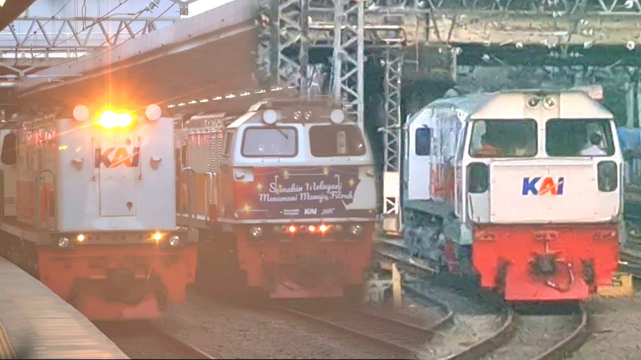 KEREN LOKOMOTIF DIESEL HIDROLIK DARI MEDAN BARU SAMPAI DI JAKARTA,PENGIRIMAN KERETA SUMATRA KE JOGJA