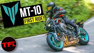 The 2022 Yamaha MT-10 Is Still INSANE, But It's Now Much Easier to Ride Thanks to New Tech!