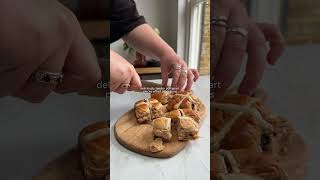 Hot Cross Bun Monkey Bread Muffins | Small Batch Bakes #11