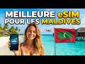 Meilleure eSIM pour les Maldives 🇲🇻 Test, Prix et Avis