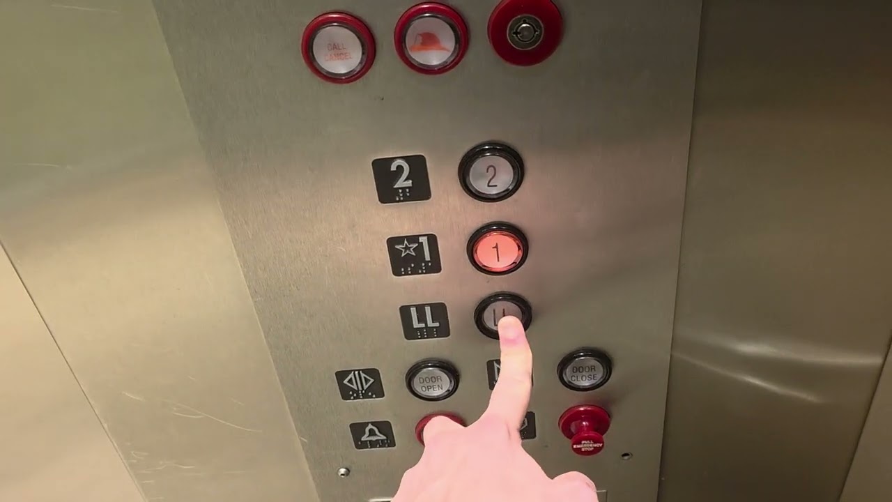 Garbage Montgomery Hydraulic Elevators at Macy's at Fox Valley Mall