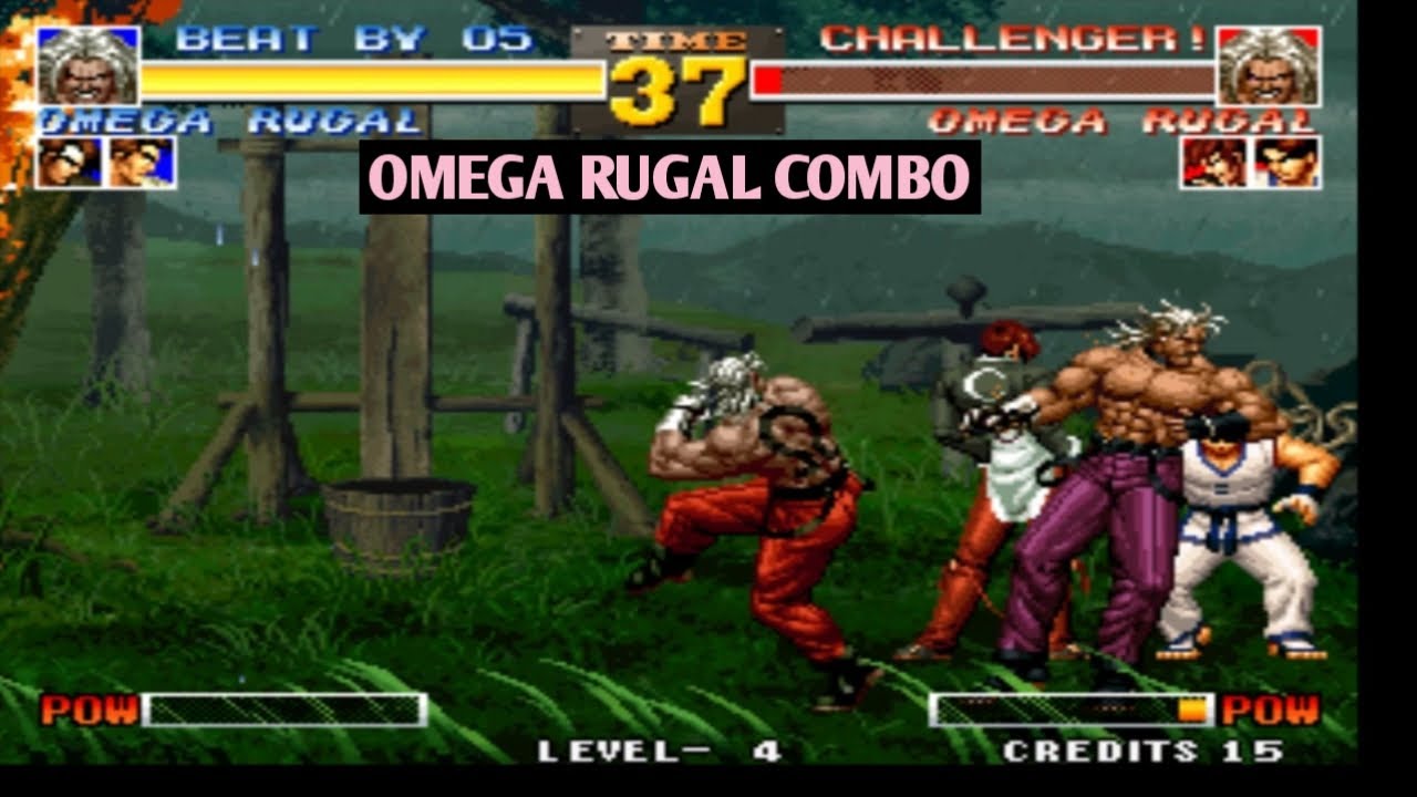Kof 95 Rugal Basic Combo - YouTube