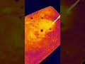 Running a hot bath through a thermal camera #oddlysatisfying #mildlyinteresting