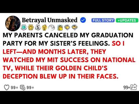 My Parents Canceled My Graduation Party For My Sister’s Feelings. What I Did Next Exposed Their Gold
