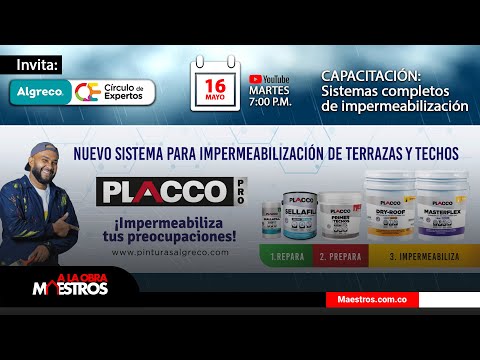 Capacitación: Sistemas completos de impermeabilización Placco