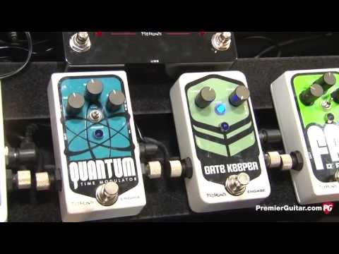 Summer NAMM '13 - Pigtronix Gatekeeper Noise Gate, Quantum Time Modulator & Echolution2 Demos