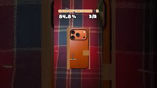 cleaning iPhone game YouTube filter #shortvideo