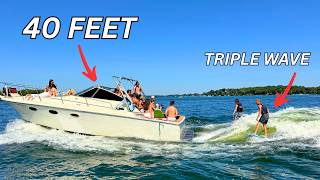 Yacht Surfing Party (Double Surf Wave)