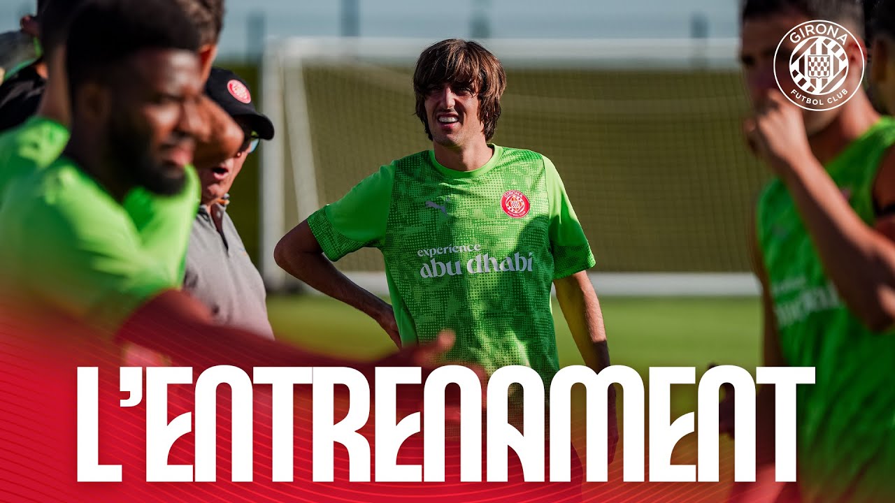 🏋️♂️ PRIMER ENTRENAMENT DE BRYAN GIL | GIRONA FC - YouTube