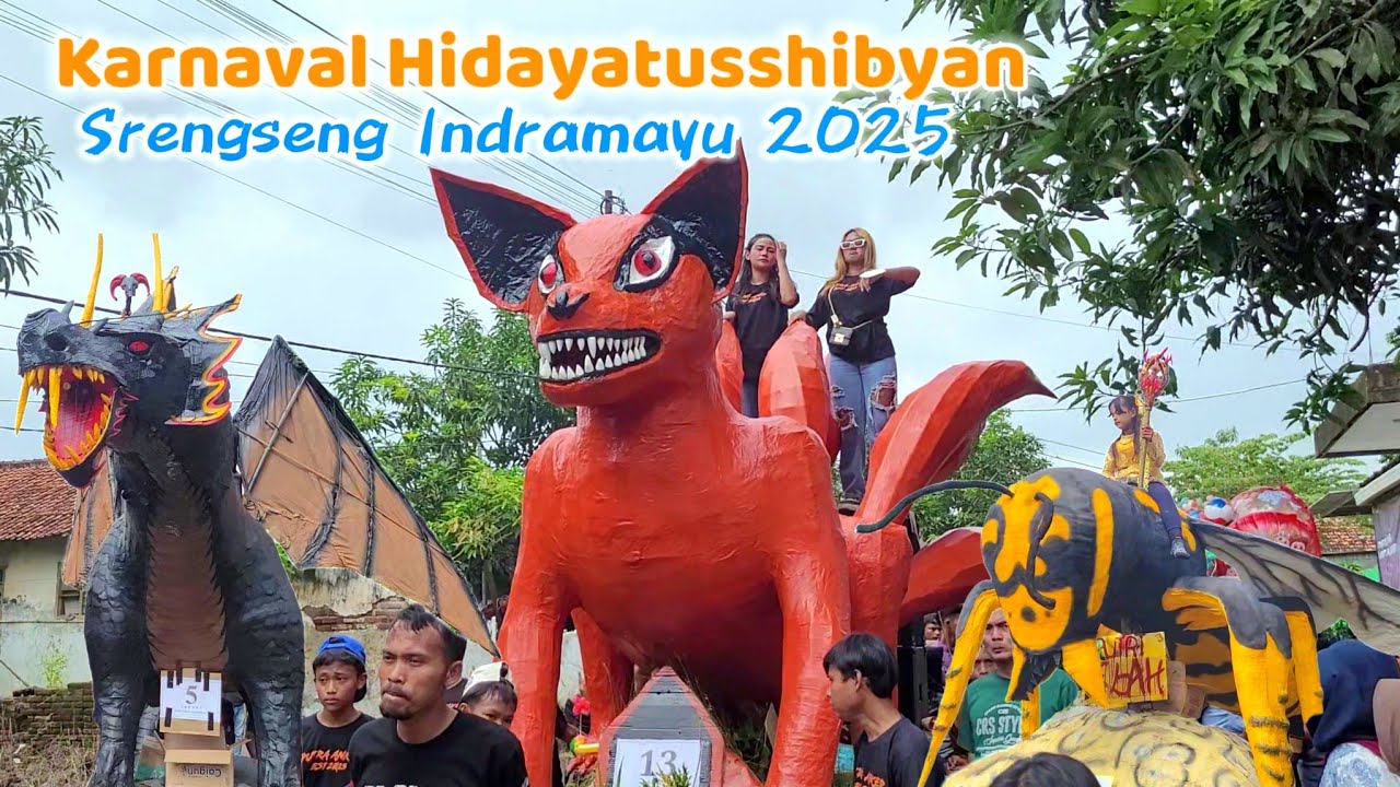 Selalu Rameh Arak arakan HIDAYATUSSHIBYAN Srengseng 2025 Krangkeng Indramayu
