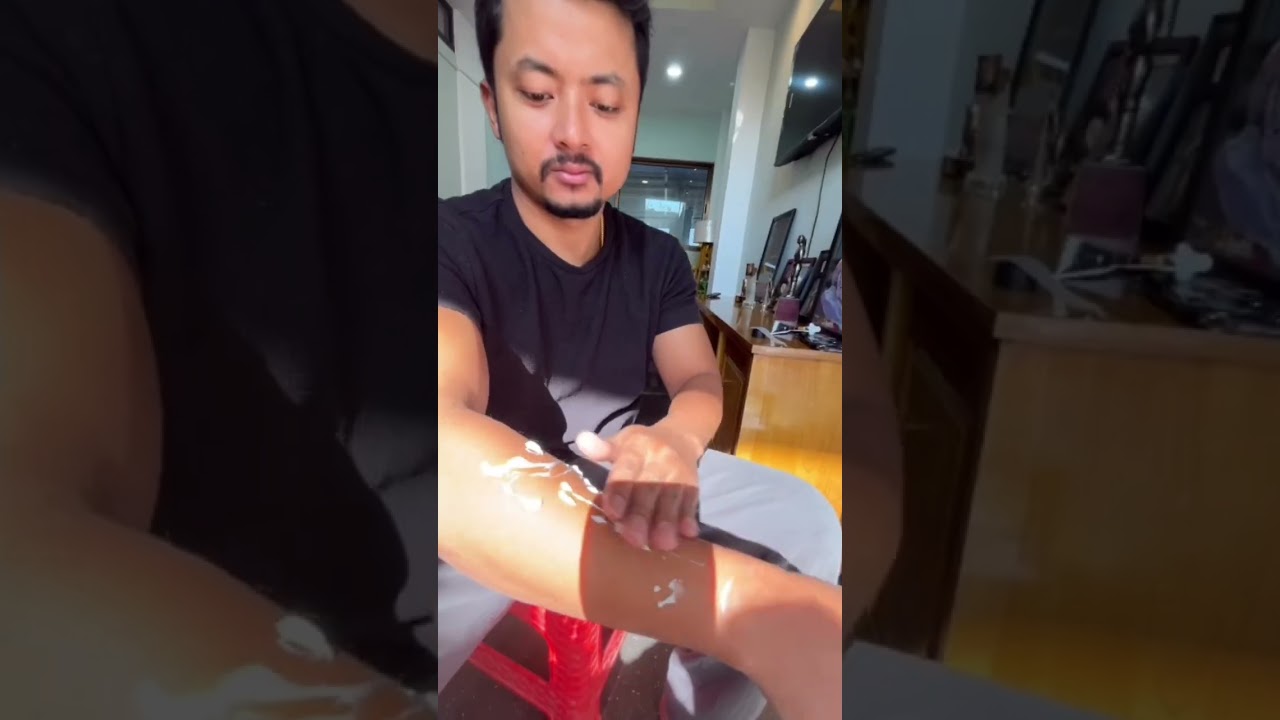 Remove unwanted hair by  Anti tanning hair remove cream✨