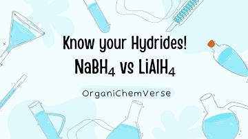 Know your Reagents, #LiAlH4 vs #NaBH4, #reducingreagents #sodiumborohydride #lithiumaluminumhydride
