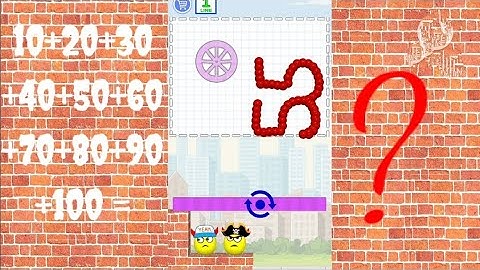 DRAW to SMASH 10+20+30+40+50+60+70+80+90+100=?