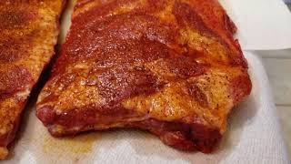 BBQ Rib Rub Comparison on the Oklahoma Joe's Smoker (Meat Church vs Weber KC vs Farmery Estate)