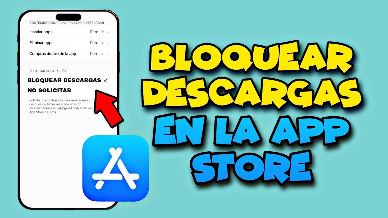 BLOQUEAR DESCARGAS en la APP STORE ️ Explicado Paso a Paso🔥 - YouTube