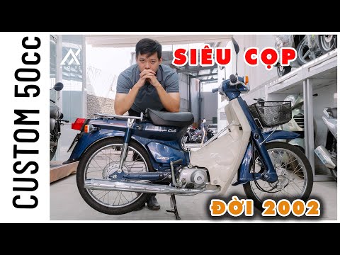 Video Super Cub Custom 50cc 82 Đời 2002 Siêu Cọp, Máy Zin... - youtube
