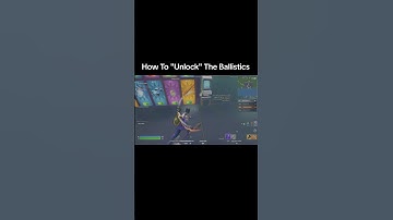 How To Get The Ballistic Weapons! | 1V1 WITH EVERY GUN 🔫 | #shorts #fortnite #gaming