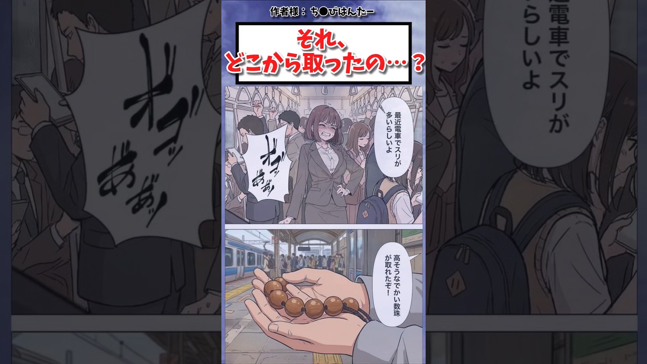 電車でアレを拾ってしまった… #漫画 #漫画紹介