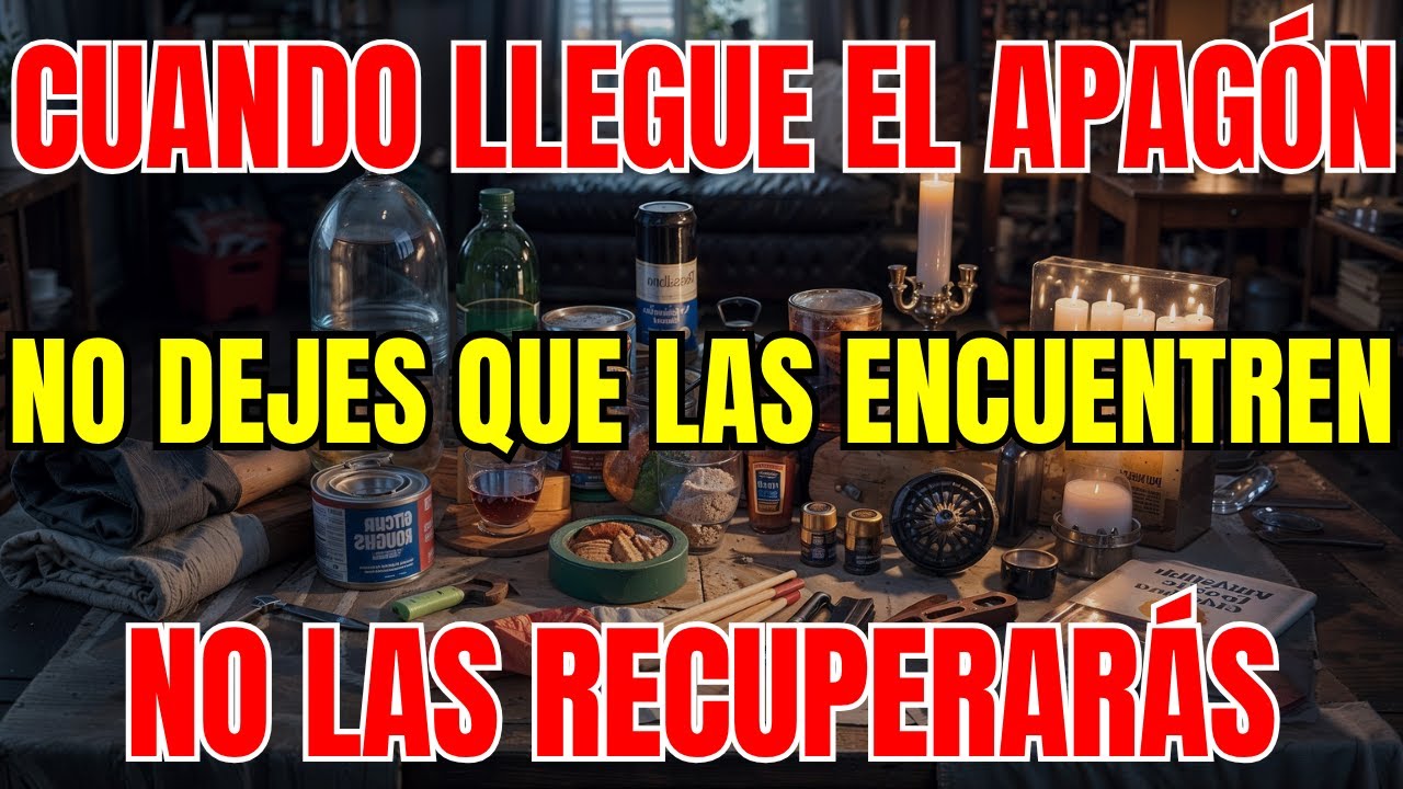 10 objetos cotidianos que tendrás que proteger de tus vecinos antes del apagón