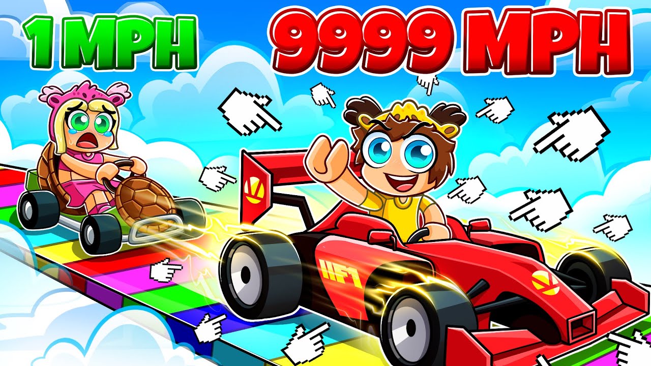 Unlocking MAX LEVEL Racing Car in Roblox
