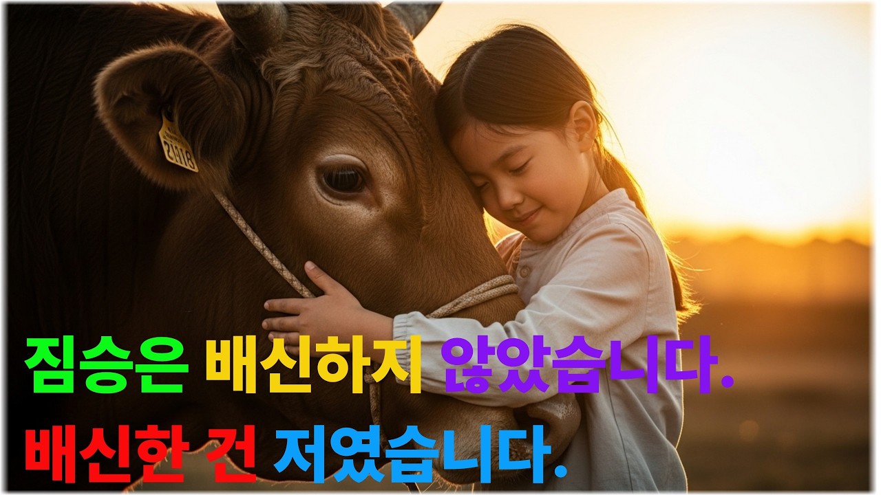 짐승은 배신하지 않았습니다. 배신한 건 저였습니다. #오디오북 #사연라디오 #감동사연 #감동