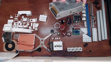 C3Dt/c Cantilever 3D Printer Build: Part 1 all the parts