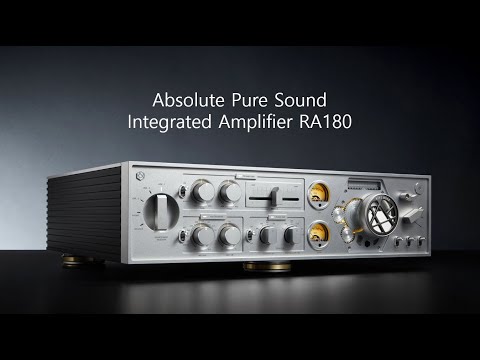 [Product Overview] RA180_Absolute Pure Sound Integrated Amplifier (Eng Sub)