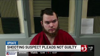 Colchester shooting suspect pleads not guilty to 2nd degree attempted murder