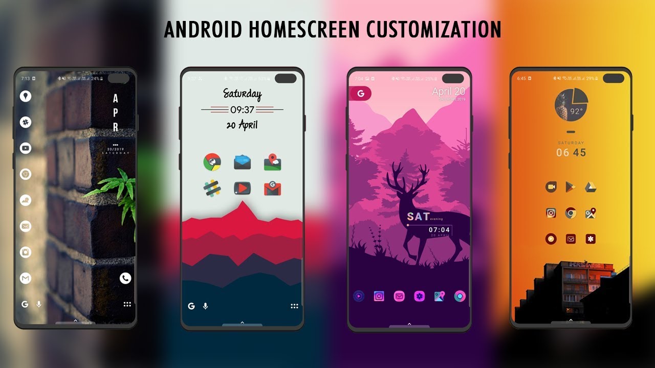 Dope Android Homescreen Setups